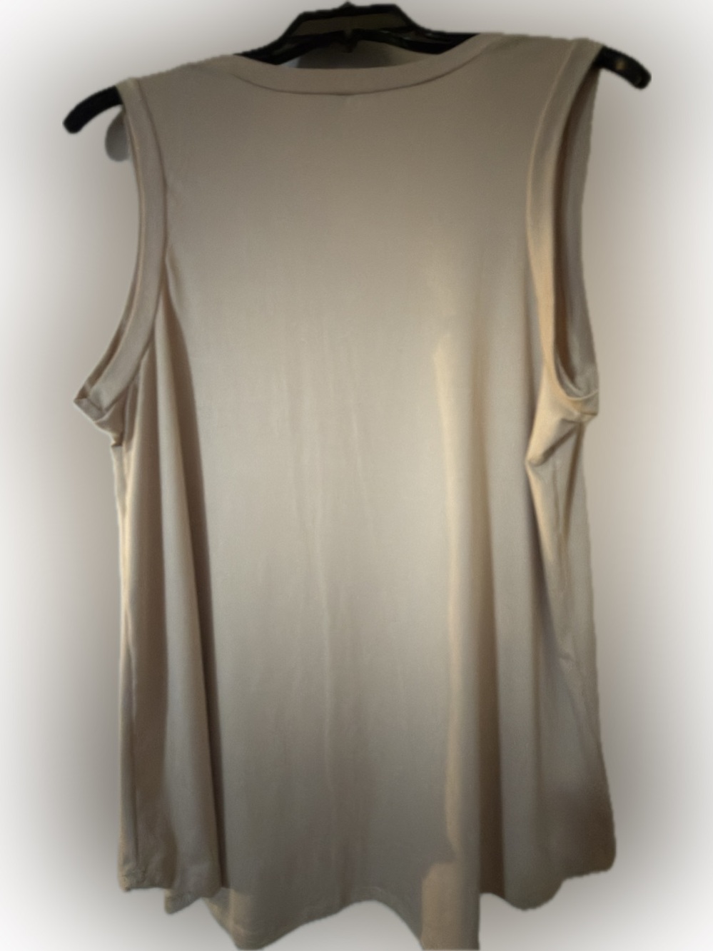 Sew In Love Cream V-Neck Sleeveless Tank Top - Picture 4 of 6